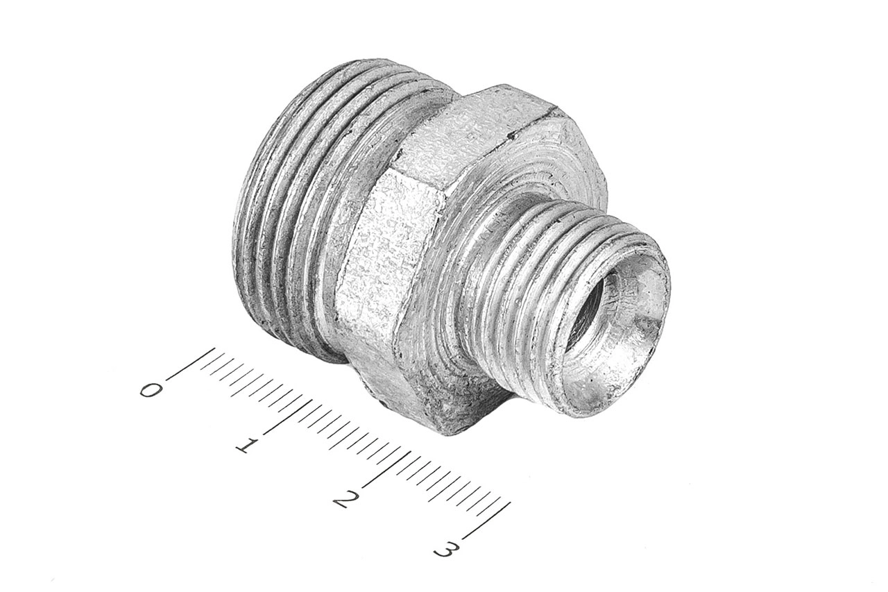Штуцер для РВД переходной 19/30  М16х1.5 - М24х1.5