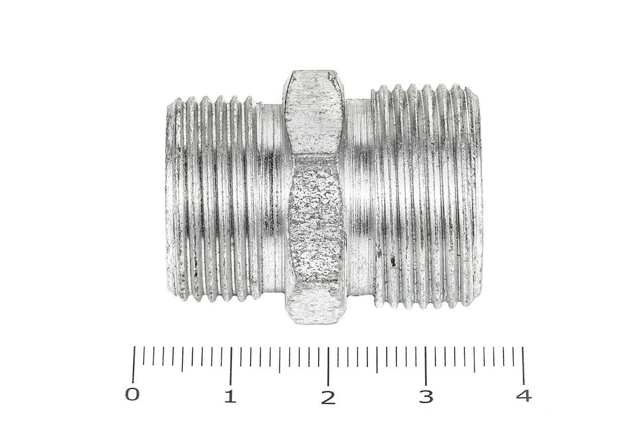 Штуцер для РВД переходной 27/30  М22х1.5 - М24х1.5